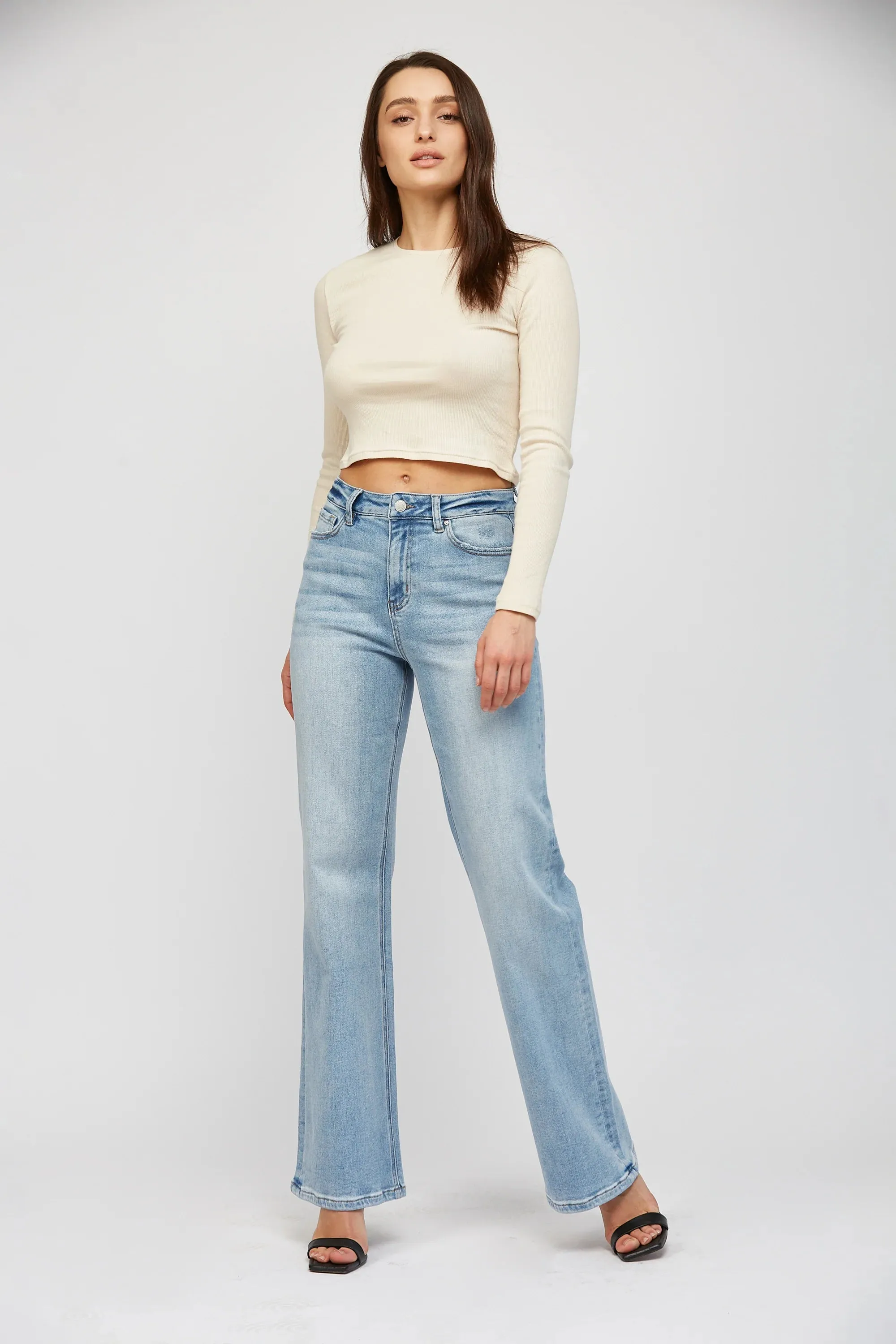 Sweet Escape Wide Leg Jeans