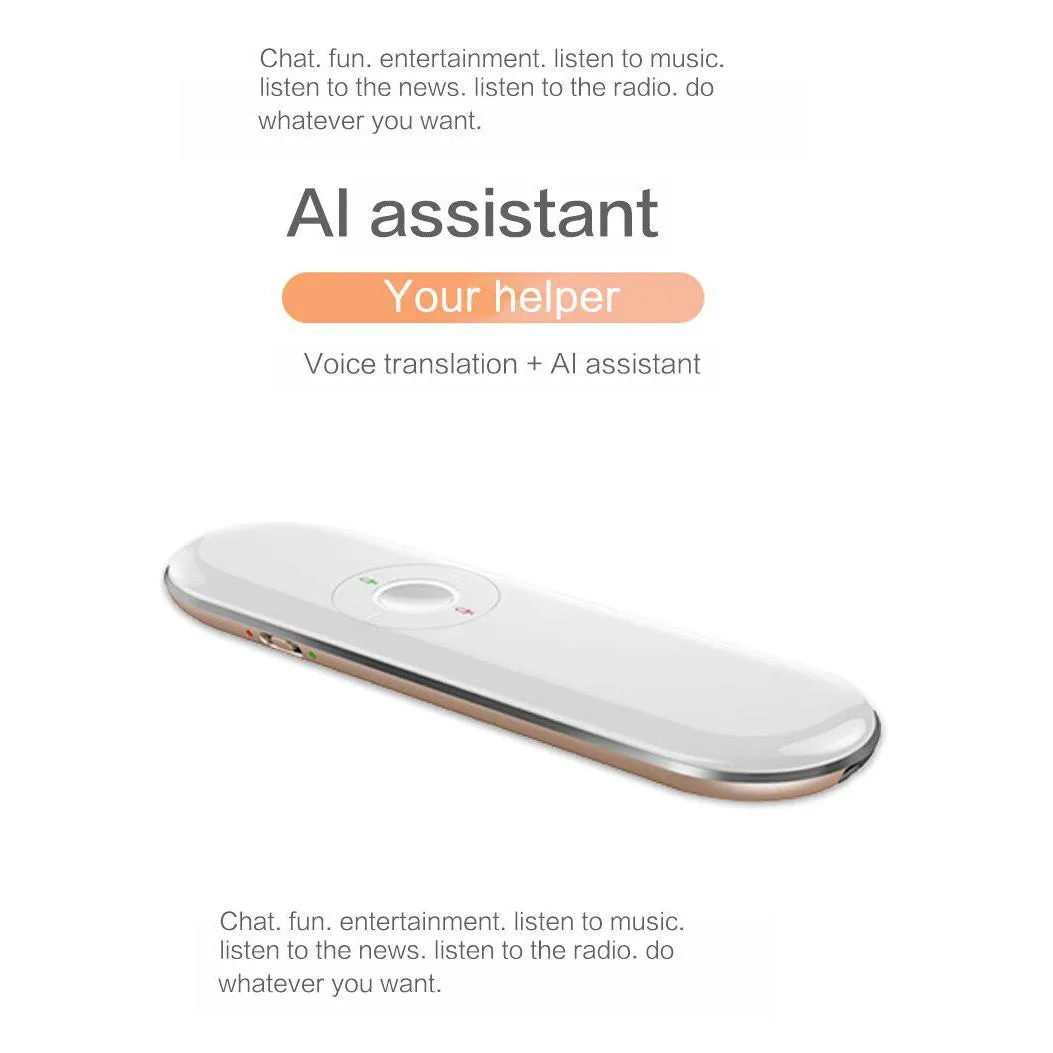 T9 Portable Wi-Fi Voice Translator Two-Way Real-Time Interpreter 40 Language Translator