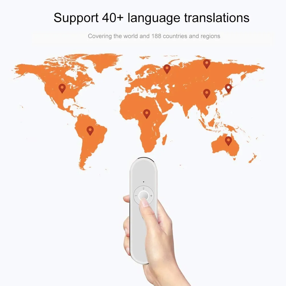 T9 Portable Wi-Fi Voice Translator Two-Way Real-Time Interpreter 40 Language Translator