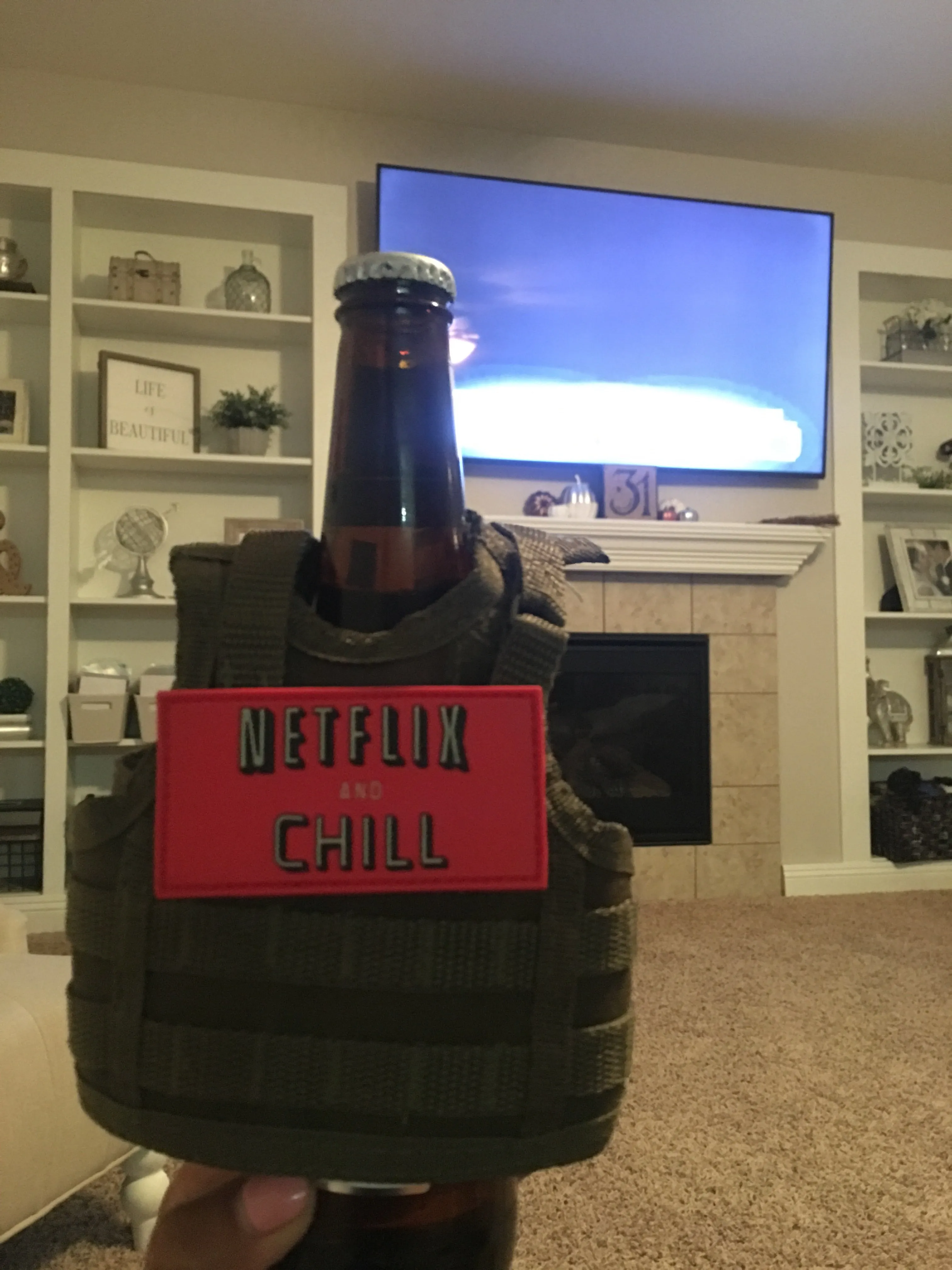 Tactical Mini Plate Carrier Drink Holder