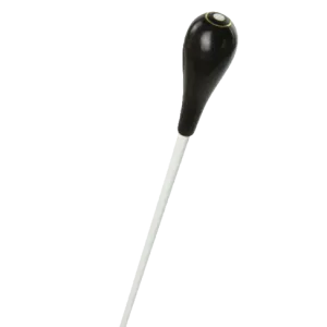TAKT Baton 15" - White Stick with Ebony Handle and Parisian Eye