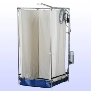 Tall Fawssit Portable Shower (36"w x 36"d x 72"h)