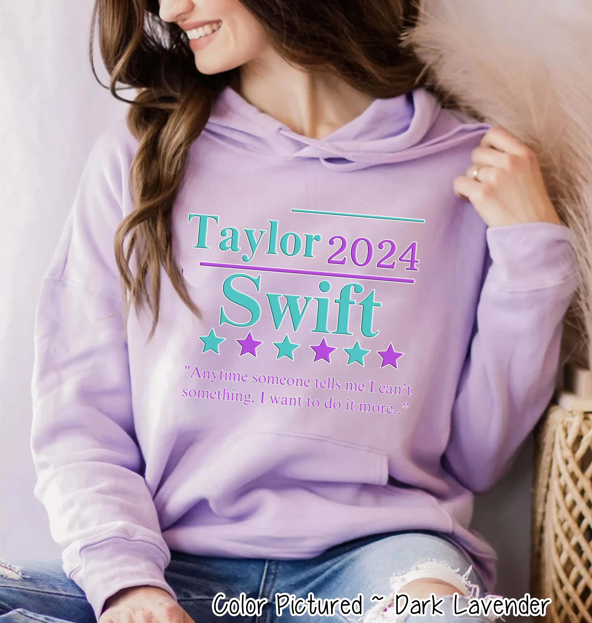 Taylor 2024 for President Funny Political Tee or Sweatshirt