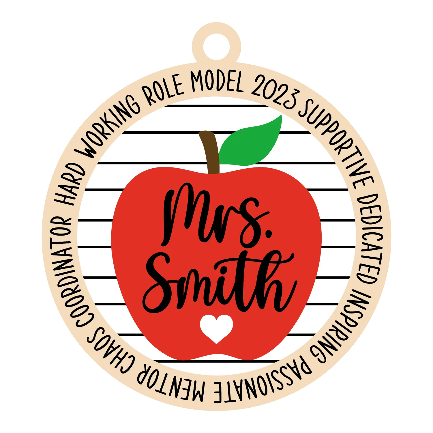 Teacher ornaments