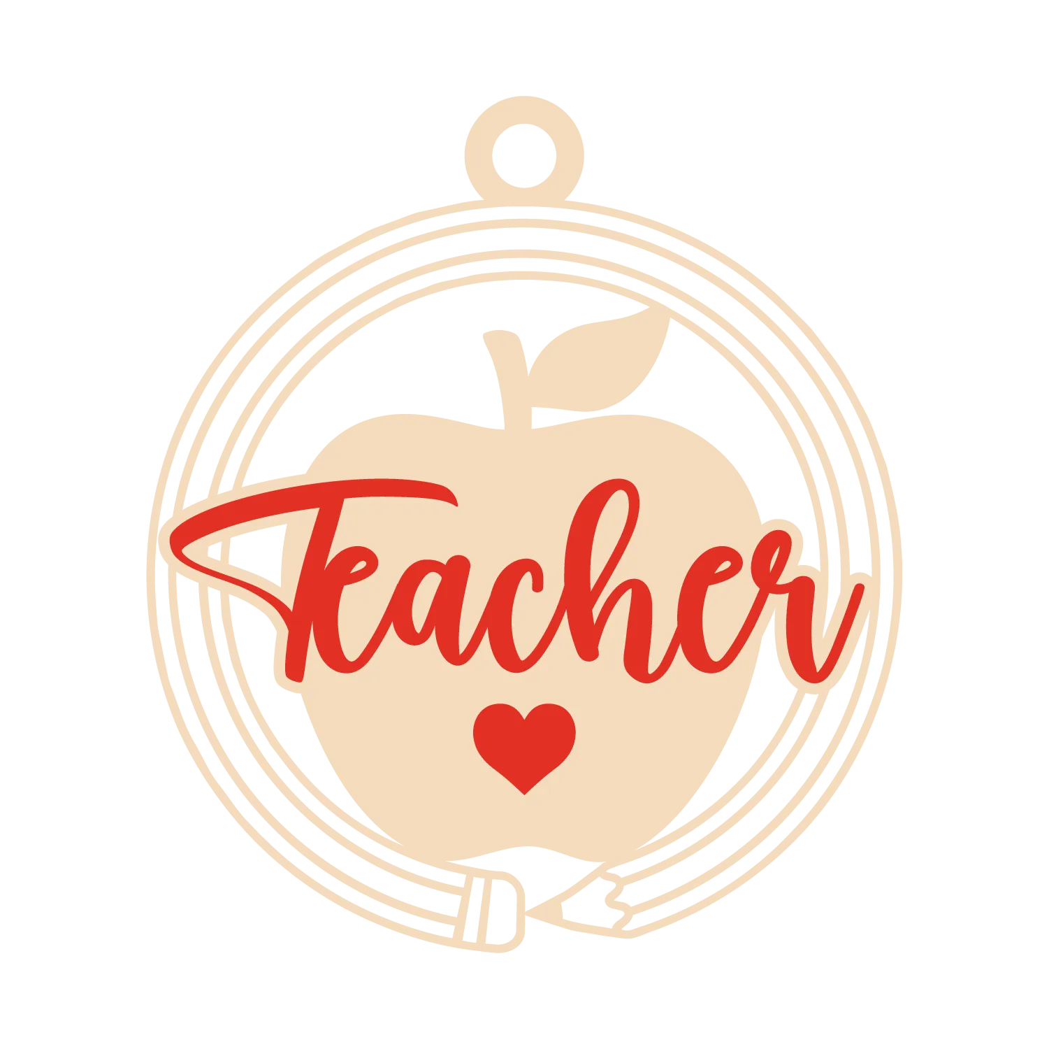 Teacher ornaments