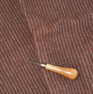 Textured Wool Fabric  "Country Stripe"