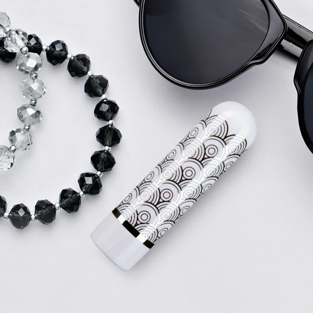 The Collection - Glitzy Halo - Rechargeable Bullet - Silver