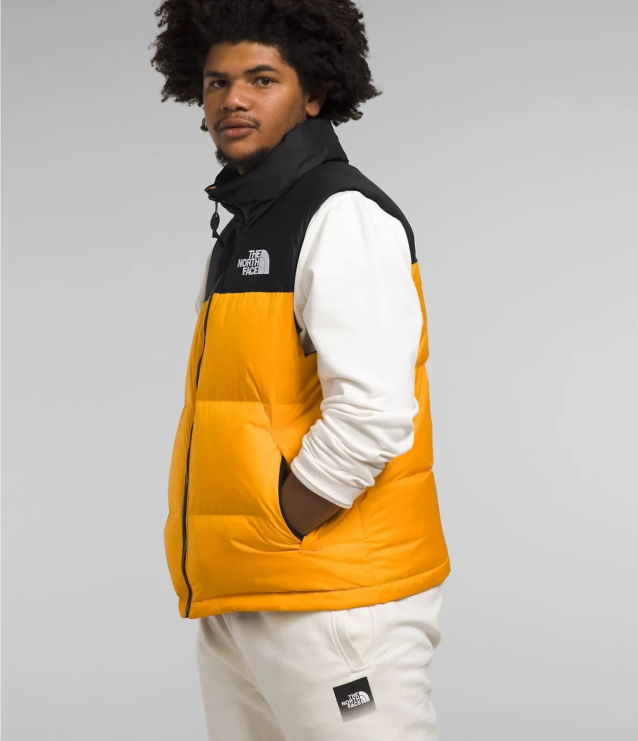 The North Face 1996 Retro Nuptse Vest Summit Gold/ TNF Black