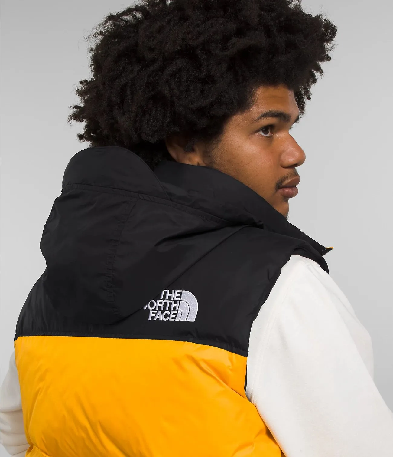 The North Face 1996 Retro Nuptse Vest Summit Gold/ TNF Black
