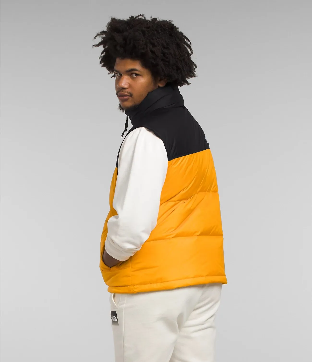 The North Face 1996 Retro Nuptse Vest Summit Gold/ TNF Black