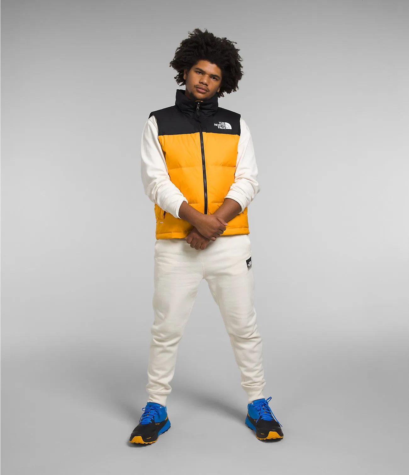The North Face 1996 Retro Nuptse Vest Summit Gold/ TNF Black