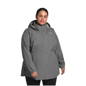 The North Face Women’s Plus Resolve‎ Parka II Size 1X in Heather Gray EUC