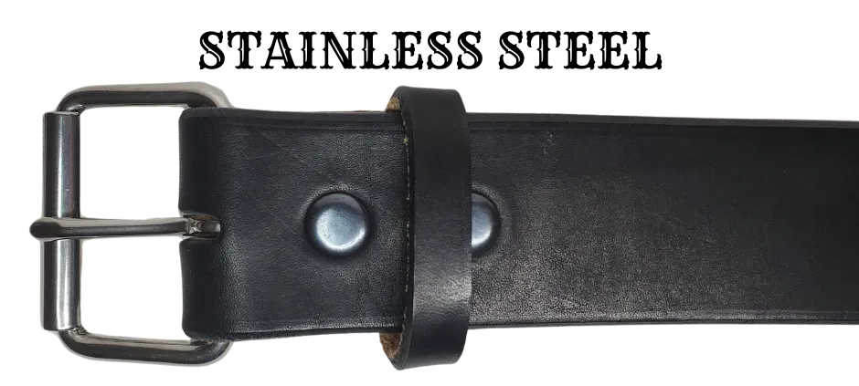 The "Yuma" 2" Heavy/Extra Wide Leather Belt