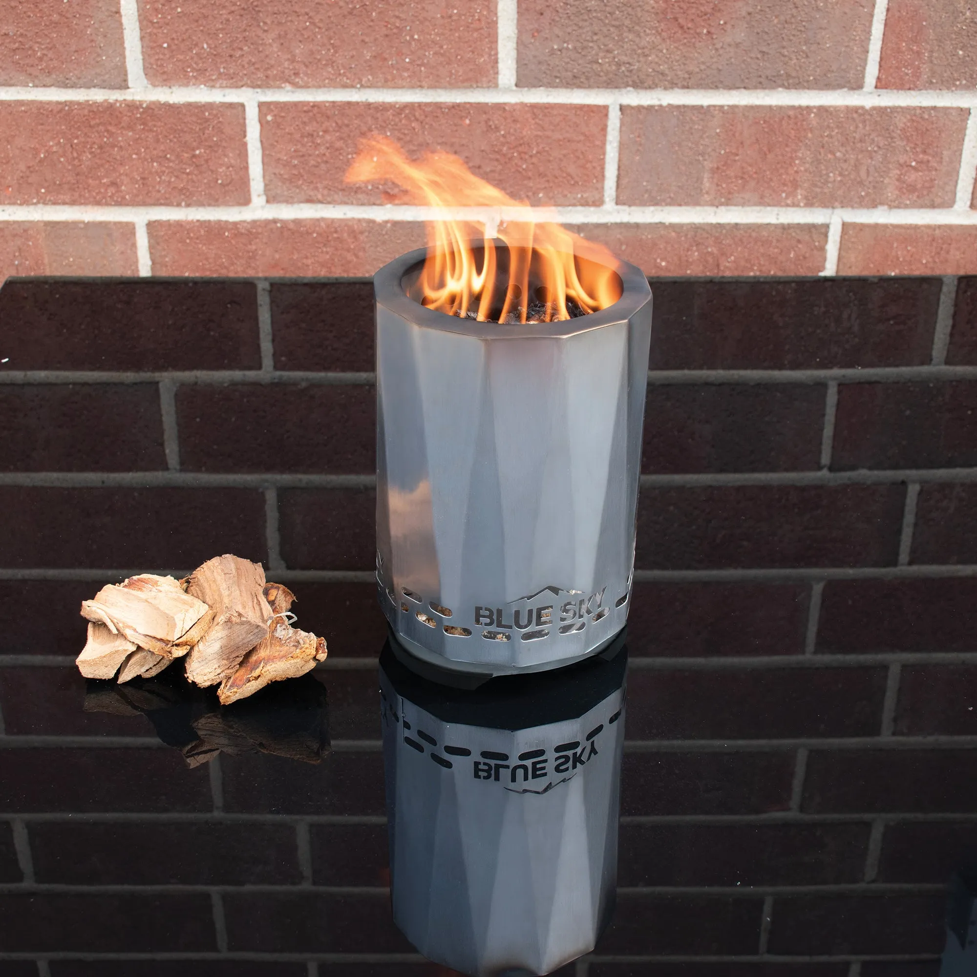 The Spark Tabletop Smokeless Fire Pit