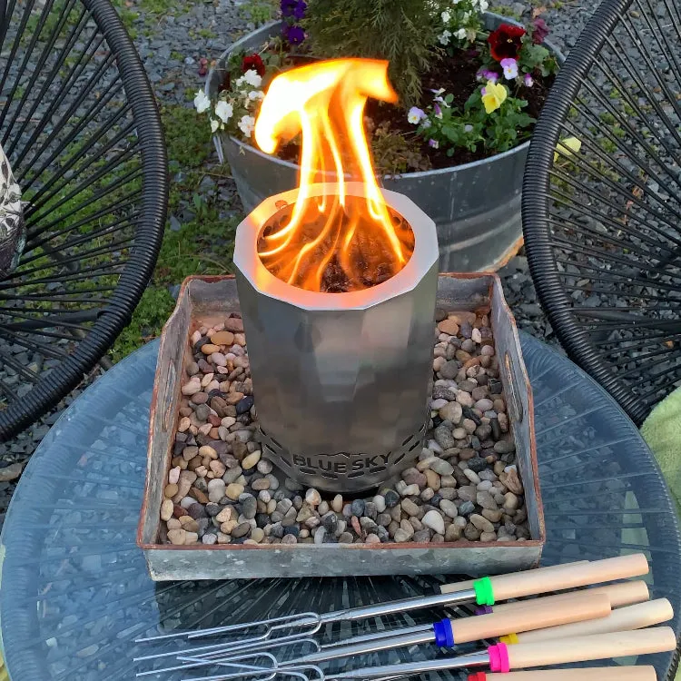The Spark Tabletop Smokeless Fire Pit