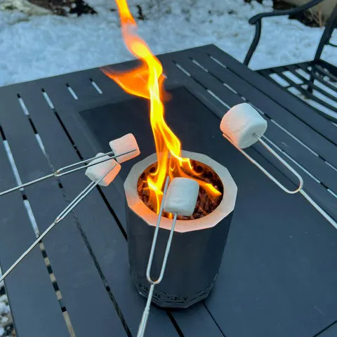 The Spark Tabletop Smokeless Fire Pit