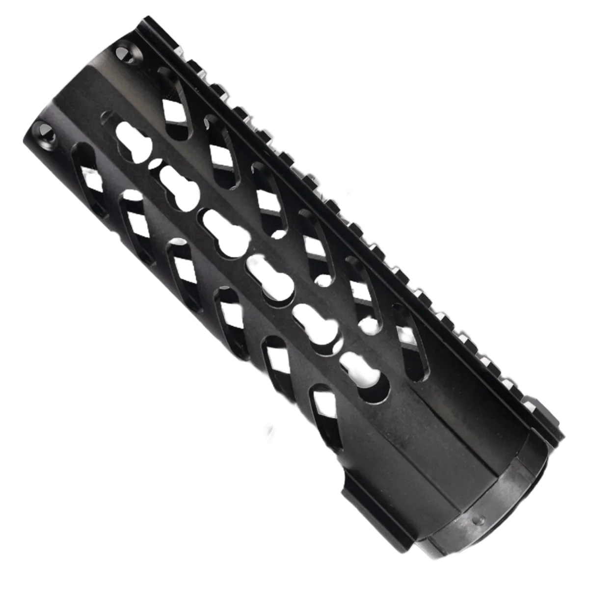 Threaded 7” Keymod Handguard -  Black
