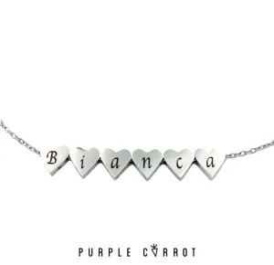 Threaded Heart Necklace