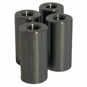 Threaded Steel Bungs 3/8-16 Thread 1.5" Long - 4 Pack
