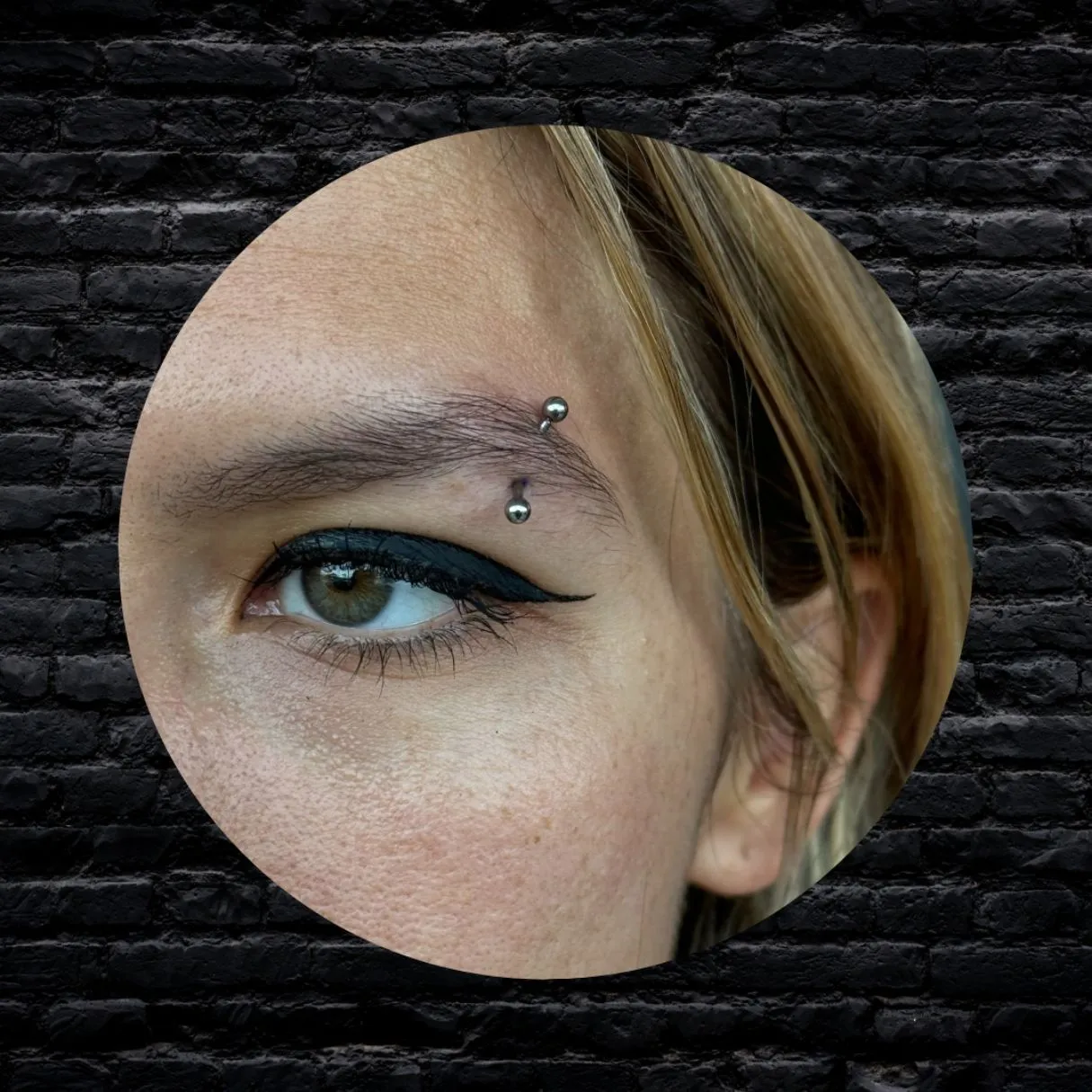 Titanium Internally Threaded Curved Barbell