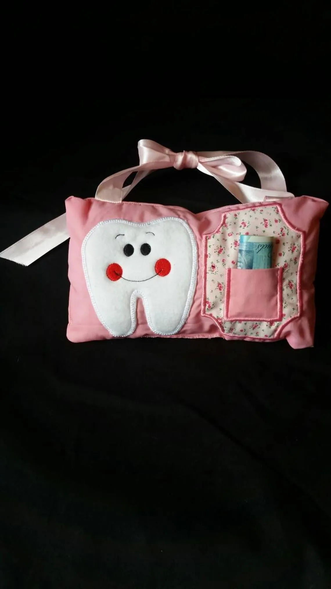 Tooth Fairy Pillow For Girls and For Boys -- Handmade with Love in the UK ❤️