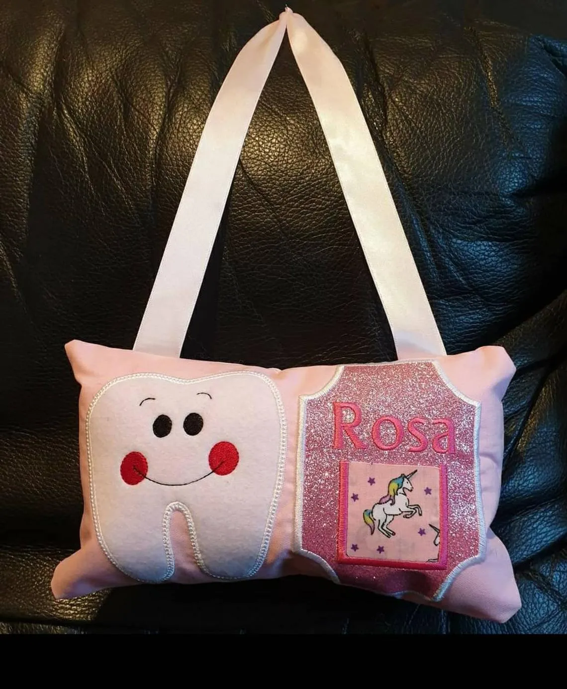 Tooth Fairy Pillow For Girls and For Boys -- Handmade with Love in the UK ❤️