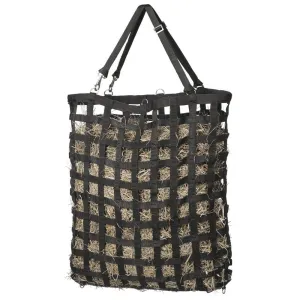 Tough 1 Premium Slow Feed Web Hay Bag- Black