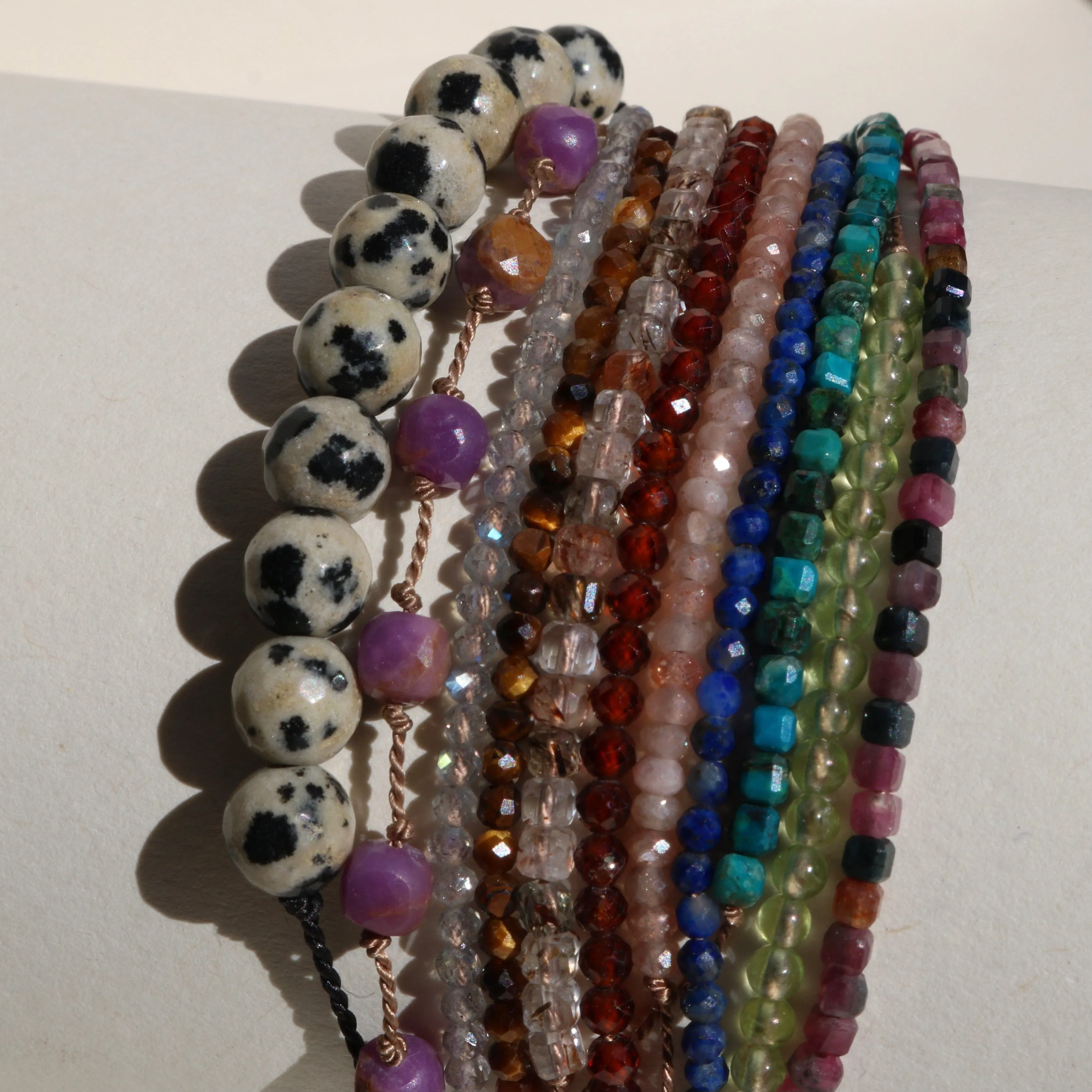 TOURMALINE CUBES BRACELET
