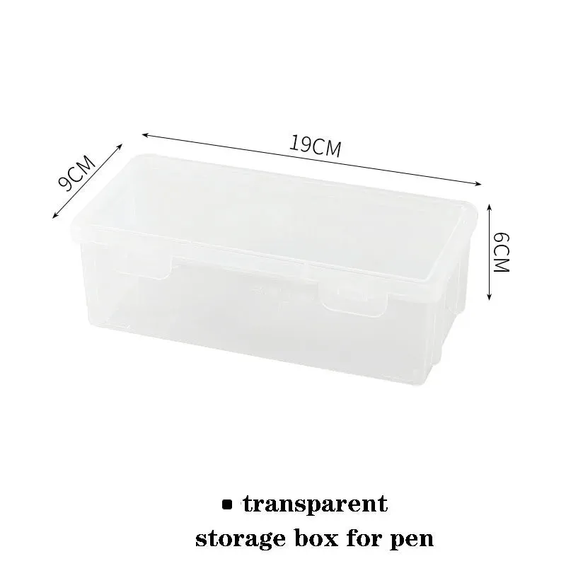 Transparent Plastic storage box Screw fishing tablets craft Compartment Case