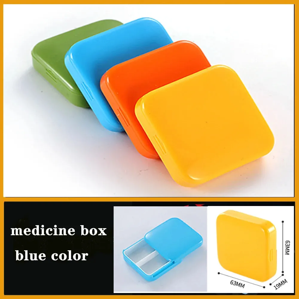 Transparent Plastic storage box Screw fishing tablets craft Compartment Case