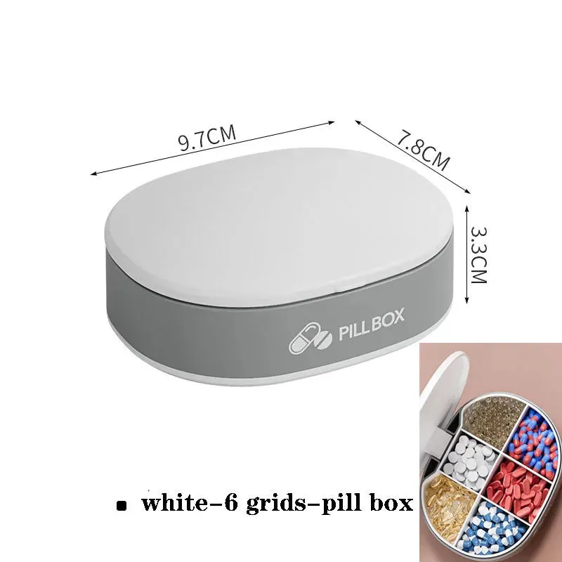 Transparent Plastic storage box Screw fishing tablets craft Compartment Case