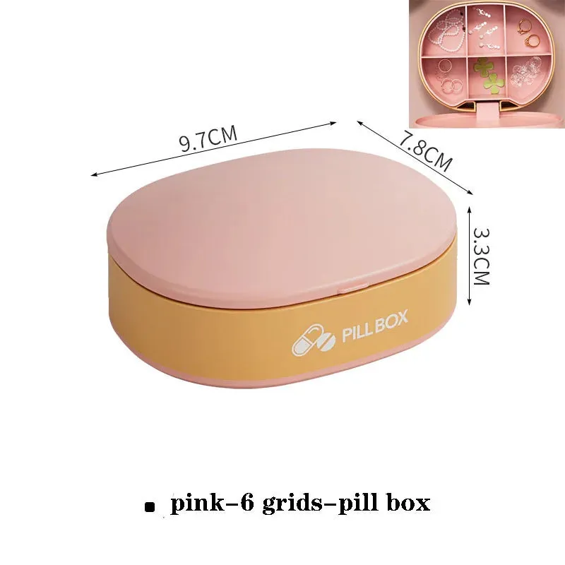 Transparent Plastic storage box Screw fishing tablets craft Compartment Case