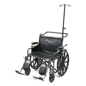 Traveler Hospital Transport Chair Bariatric Wheelchair