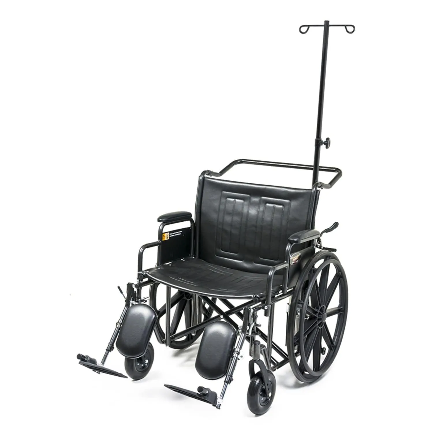 Traveler Hospital Transport Chair Bariatric Wheelchair