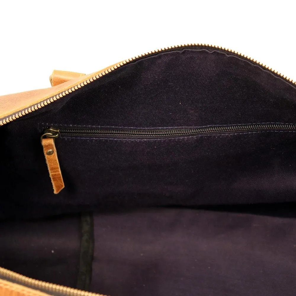 Trenton Handcrafted Cowhide Leather Duffel