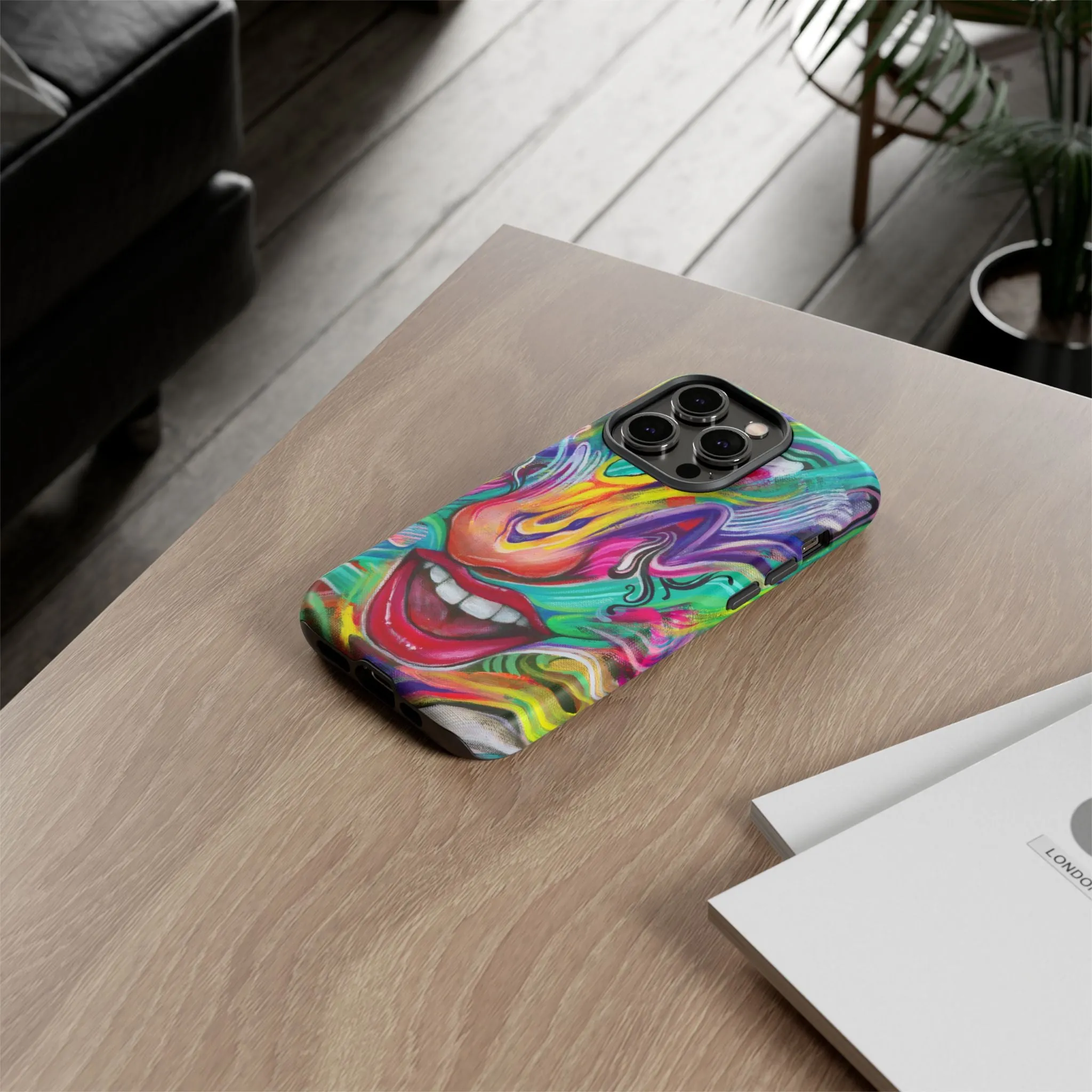 TURN IT UP PHONE CASE BY CHAYA AV (IPHONE GALAXY PIXEL)