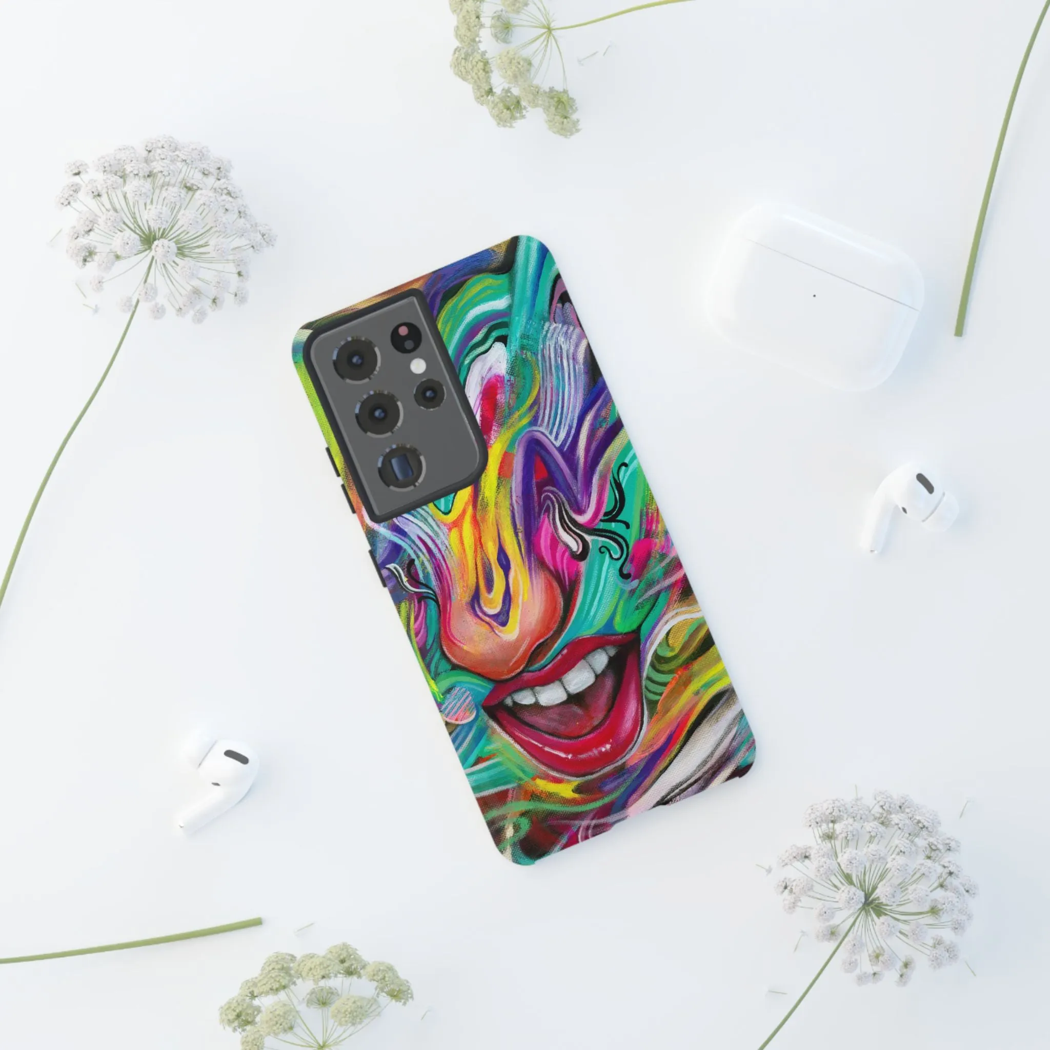 TURN IT UP PHONE CASE BY CHAYA AV (IPHONE GALAXY PIXEL)