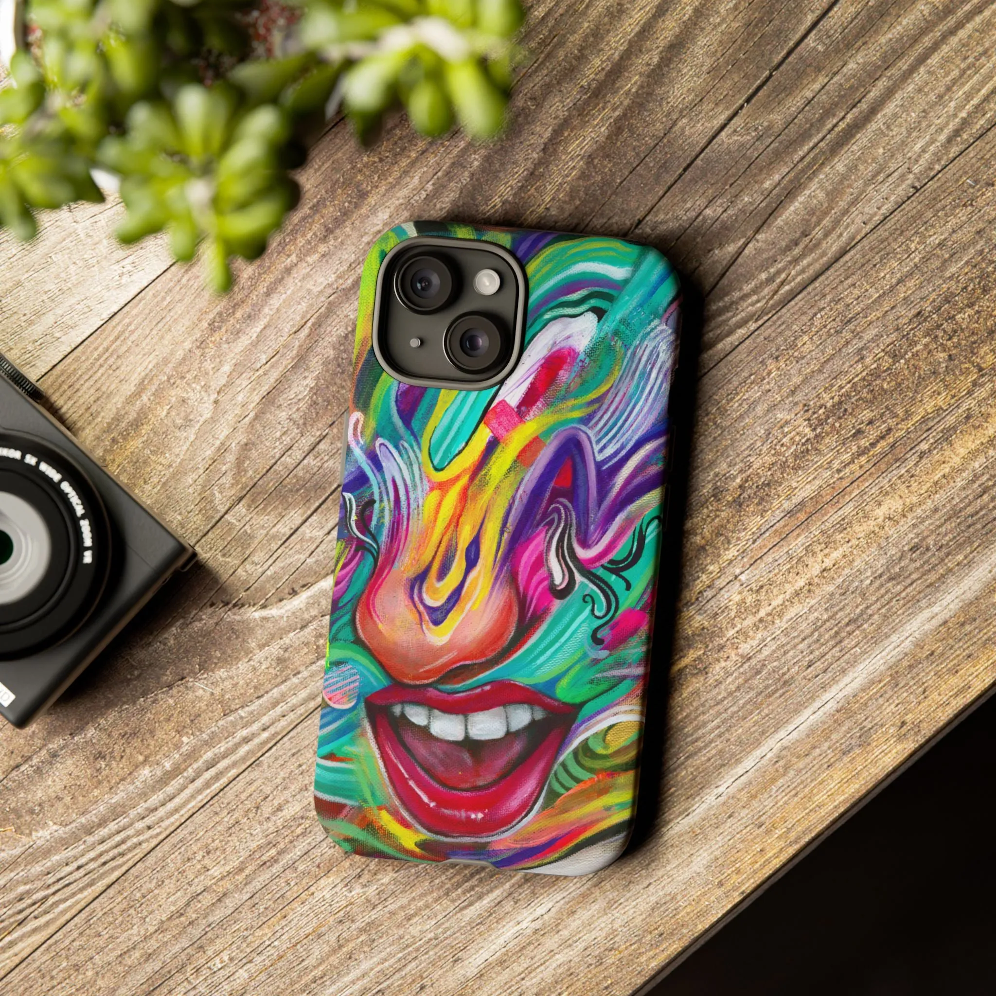 TURN IT UP PHONE CASE BY CHAYA AV (IPHONE GALAXY PIXEL)