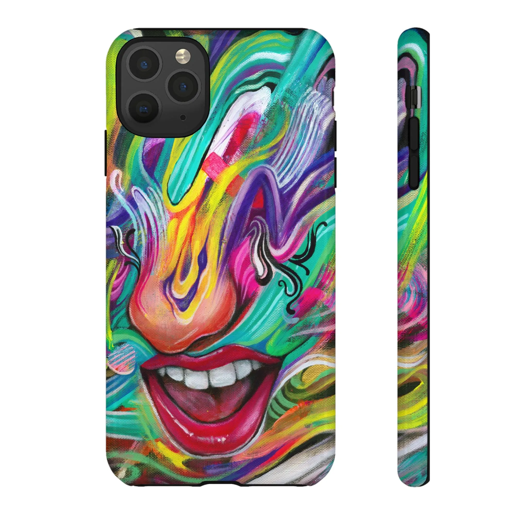 TURN IT UP PHONE CASE BY CHAYA AV (IPHONE GALAXY PIXEL)