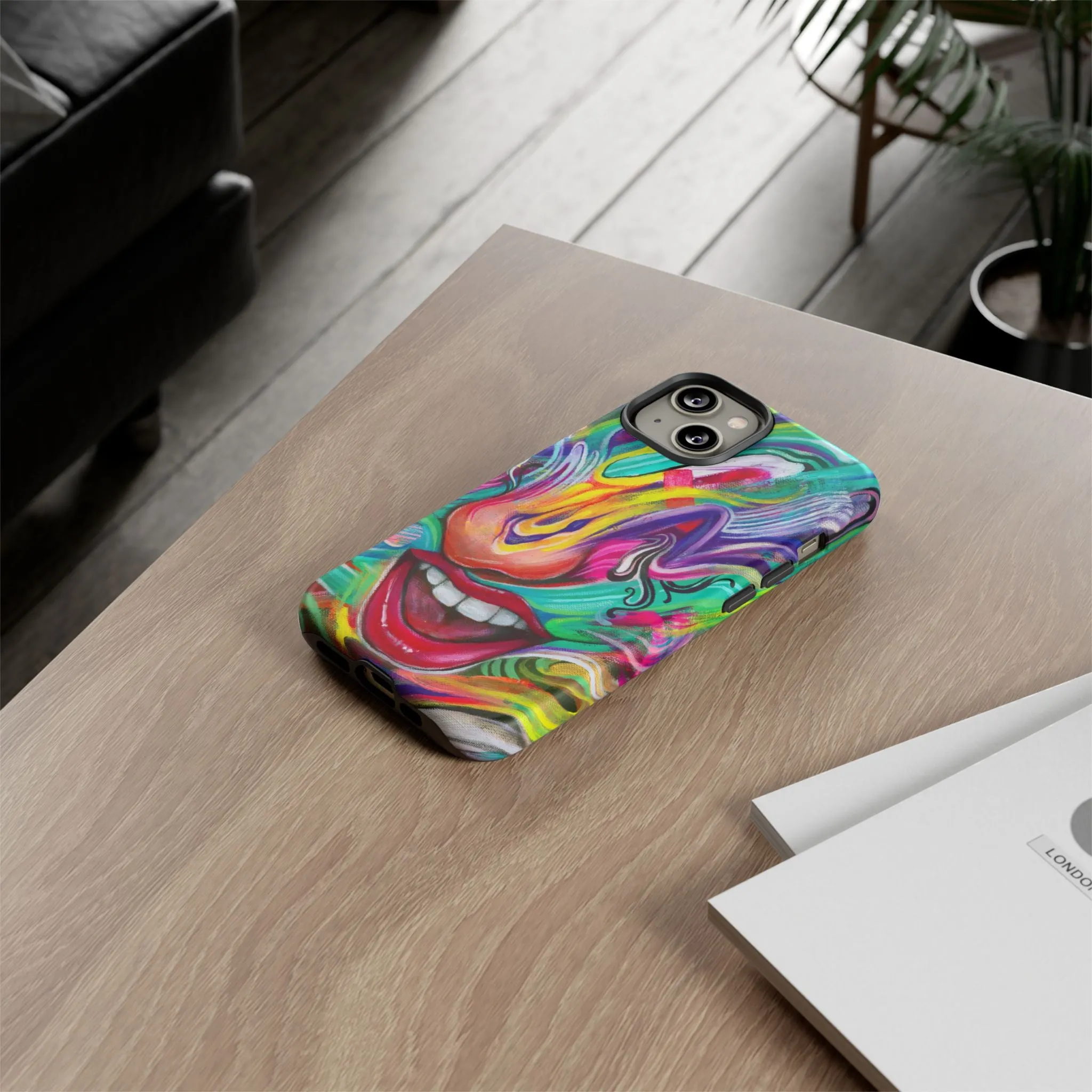 TURN IT UP PHONE CASE BY CHAYA AV (IPHONE GALAXY PIXEL)