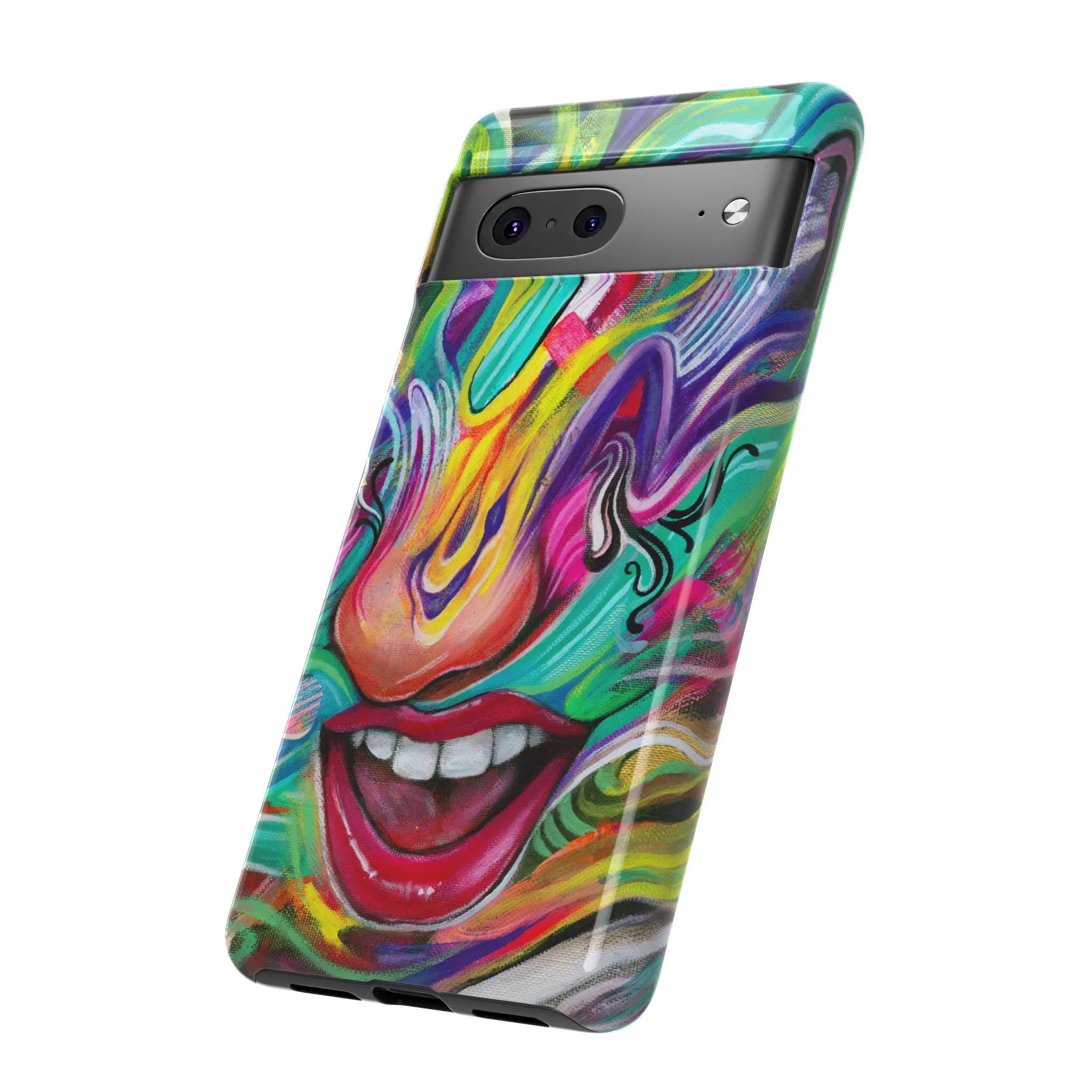 TURN IT UP PHONE CASE BY CHAYA AV (IPHONE GALAXY PIXEL)