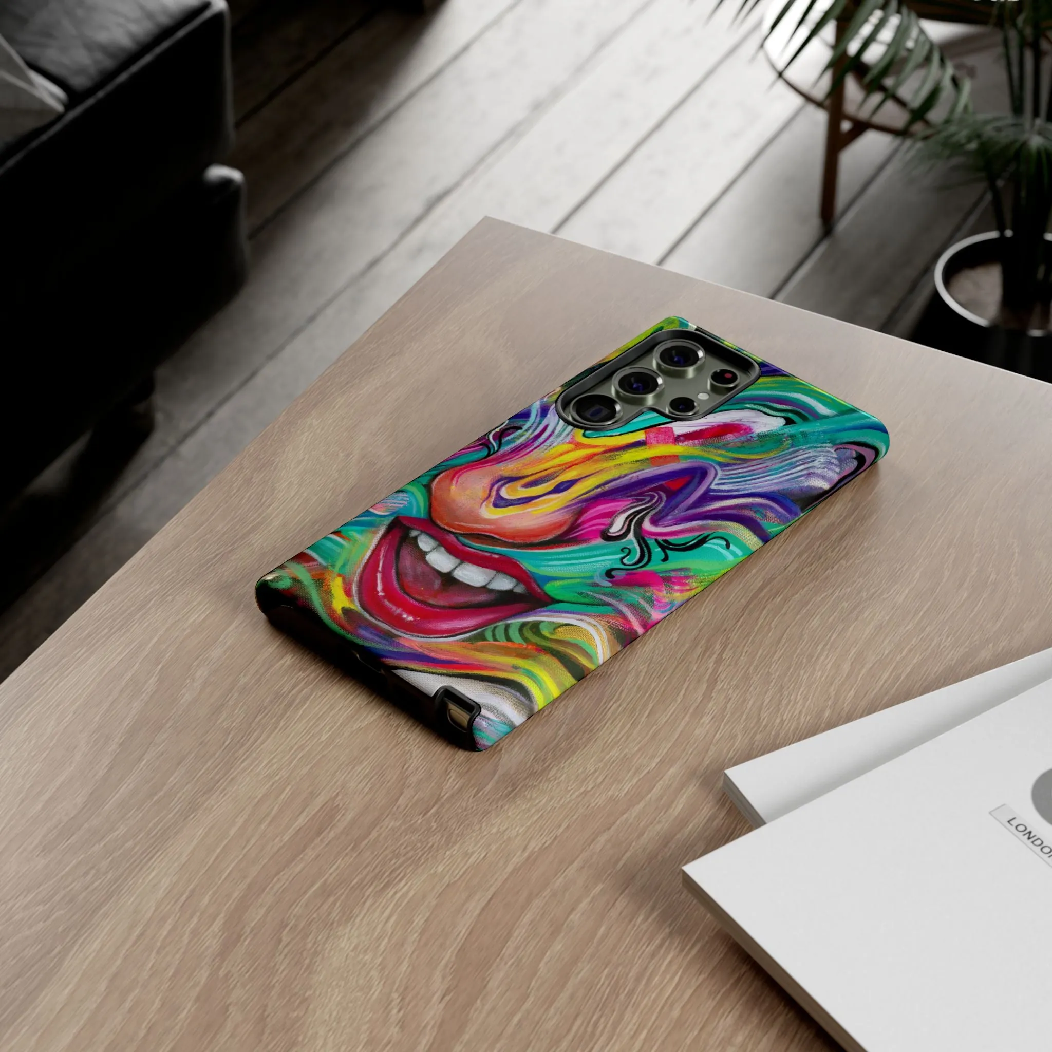 TURN IT UP PHONE CASE BY CHAYA AV (IPHONE GALAXY PIXEL)