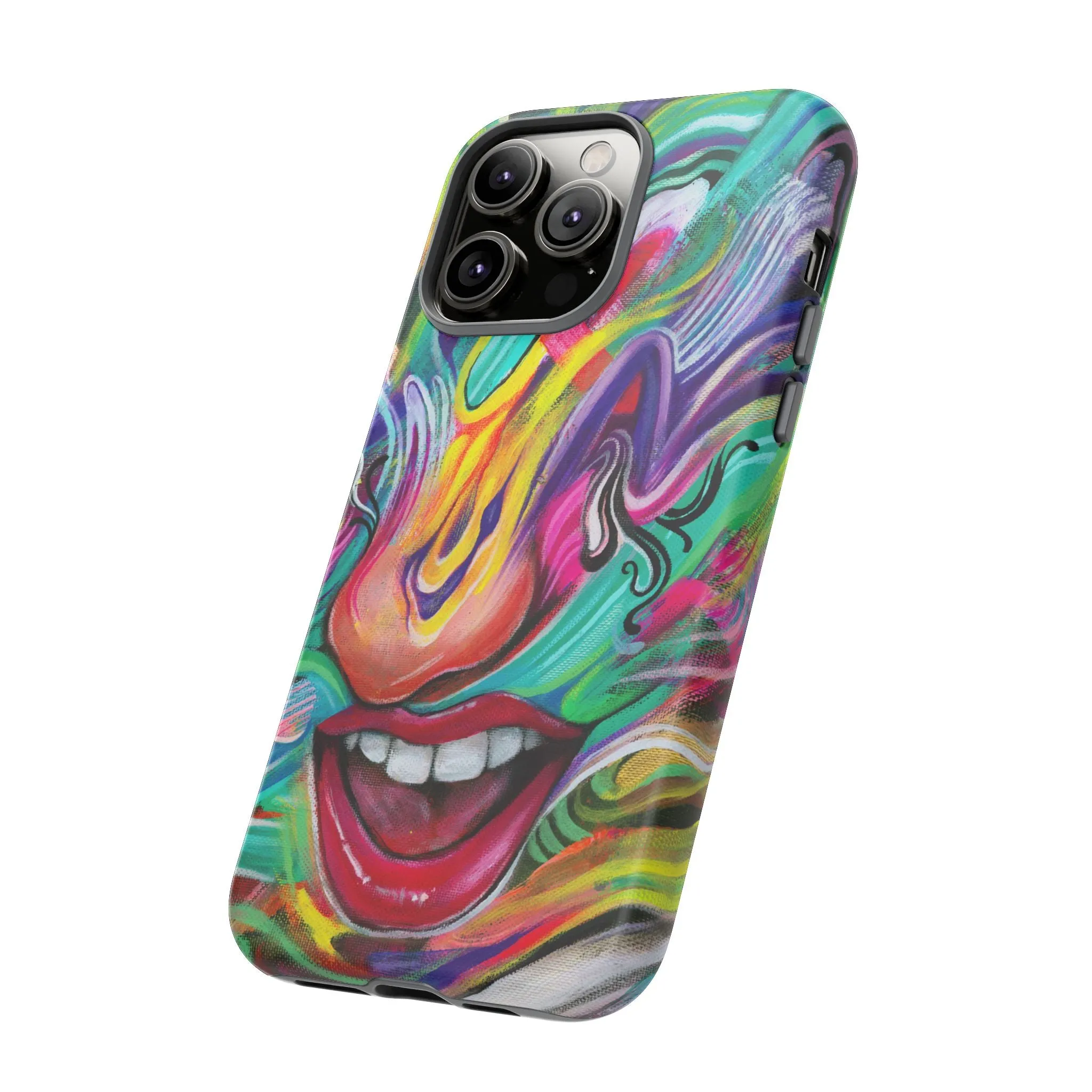 TURN IT UP PHONE CASE BY CHAYA AV (IPHONE GALAXY PIXEL)