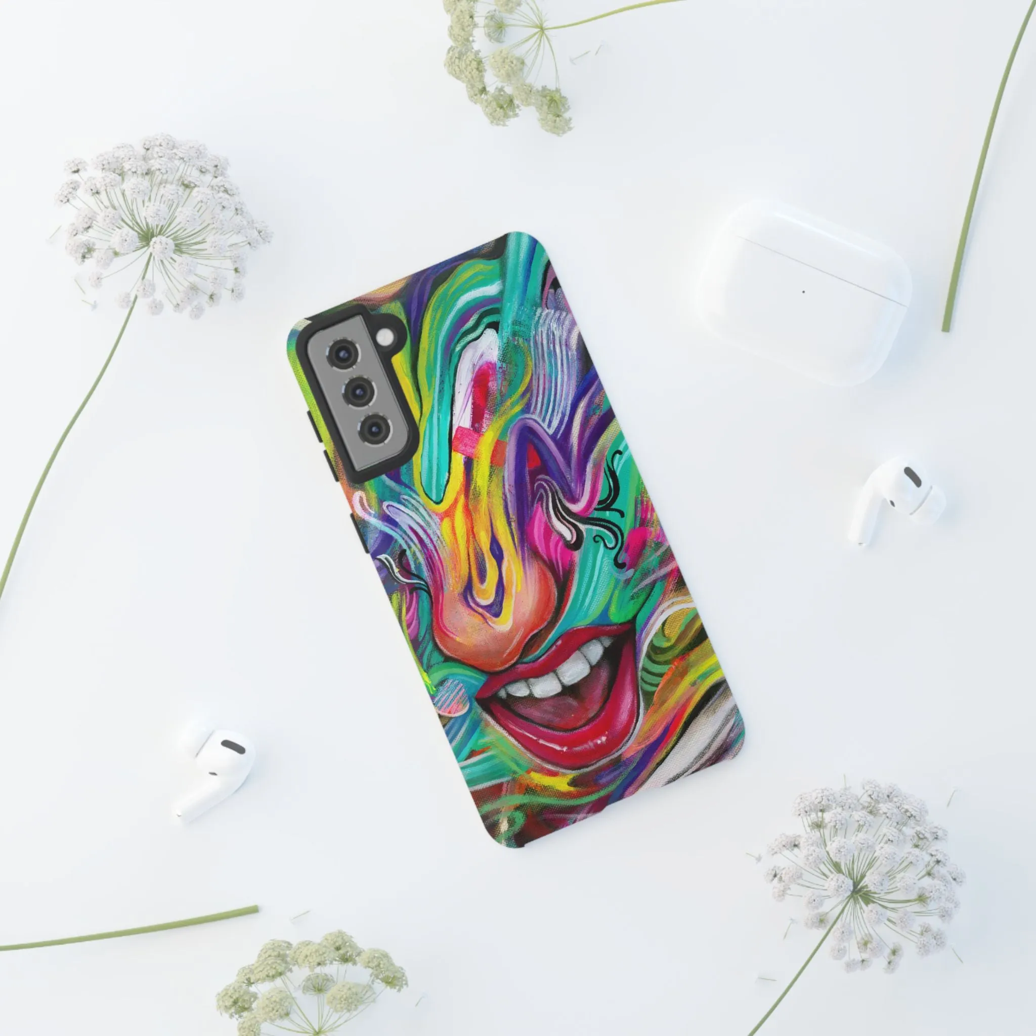 TURN IT UP PHONE CASE BY CHAYA AV (IPHONE GALAXY PIXEL)