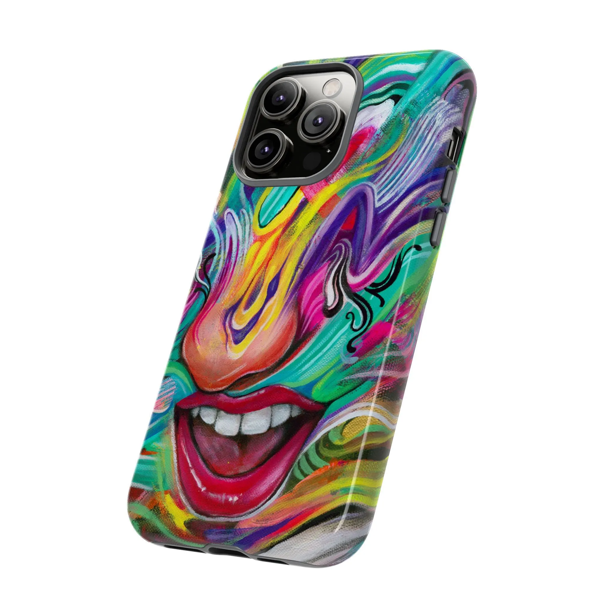 TURN IT UP PHONE CASE BY CHAYA AV (IPHONE GALAXY PIXEL)
