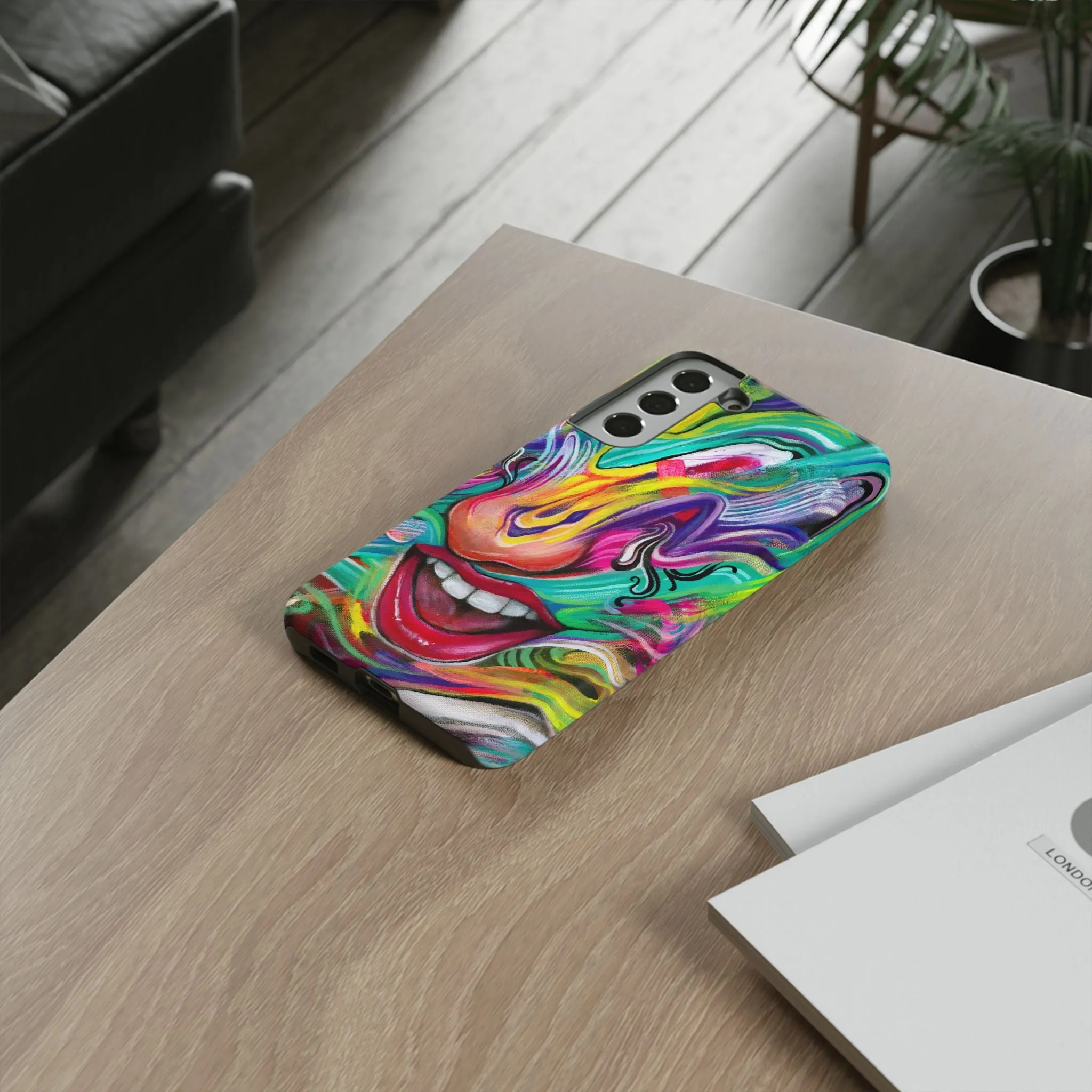 TURN IT UP PHONE CASE BY CHAYA AV (IPHONE GALAXY PIXEL)