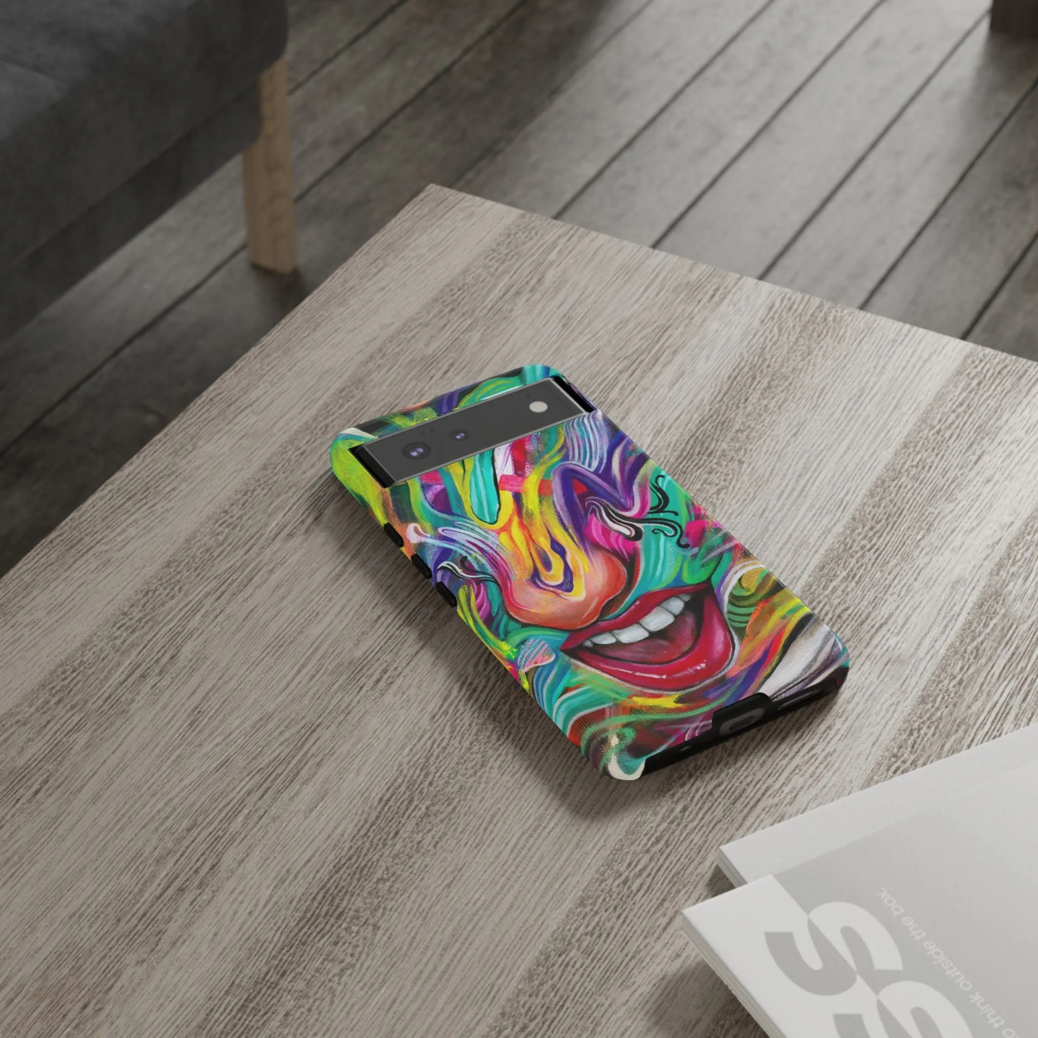 TURN IT UP PHONE CASE BY CHAYA AV (IPHONE GALAXY PIXEL)