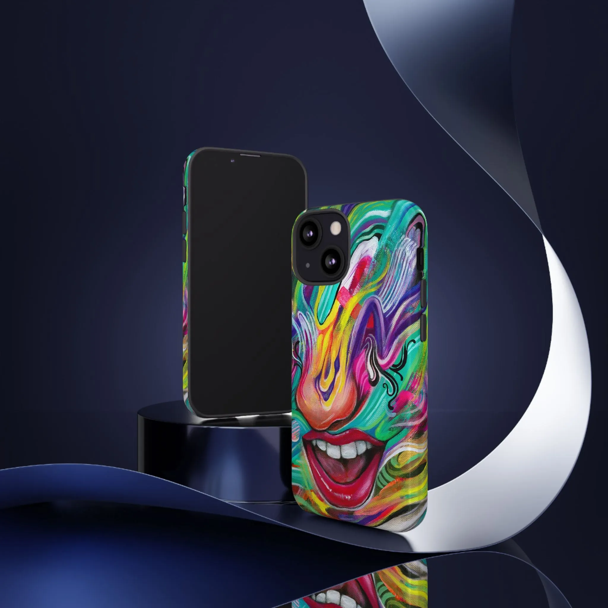 TURN IT UP PHONE CASE BY CHAYA AV (IPHONE GALAXY PIXEL)