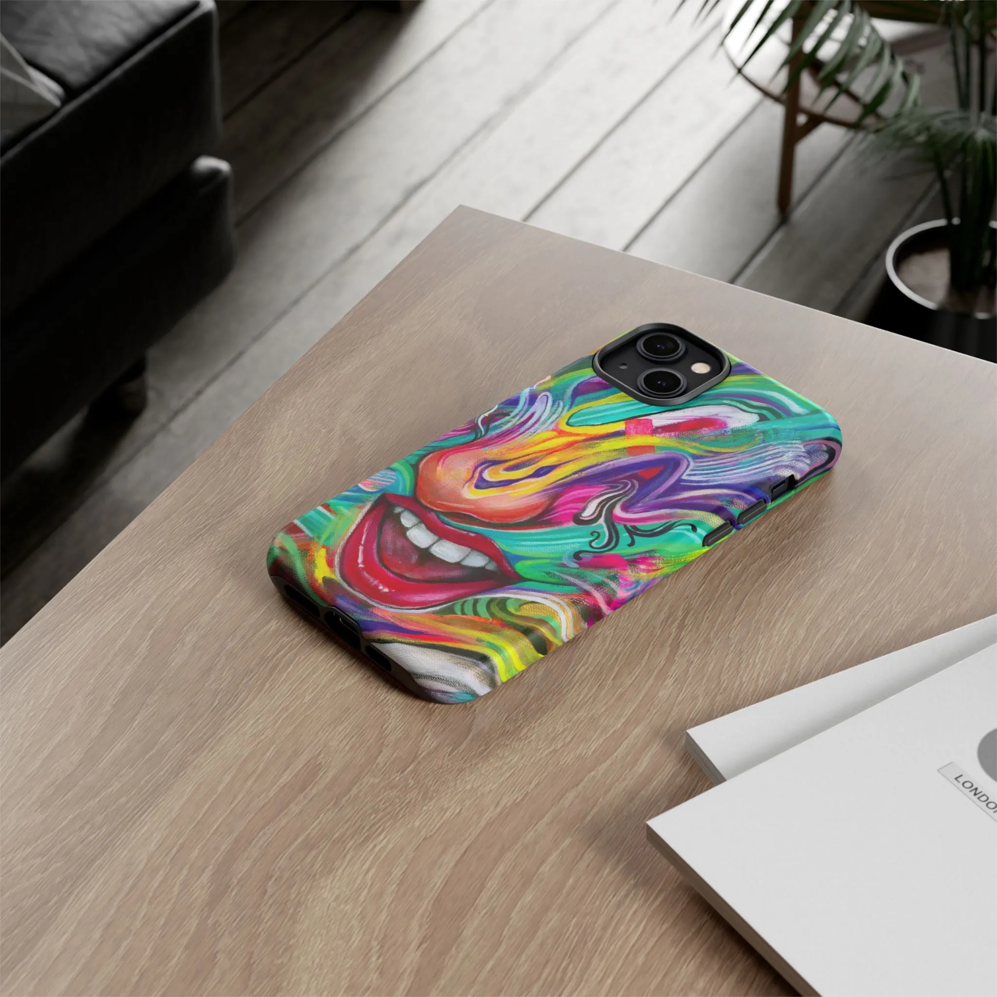 TURN IT UP PHONE CASE BY CHAYA AV (IPHONE GALAXY PIXEL)