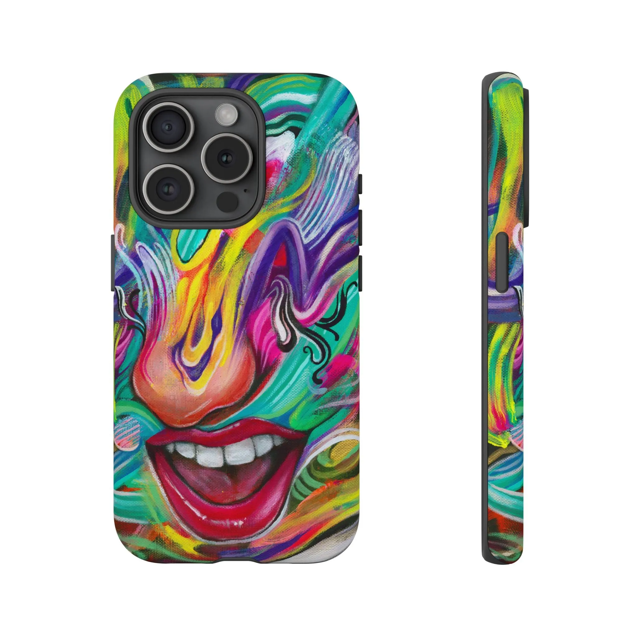 TURN IT UP PHONE CASE BY CHAYA AV (IPHONE GALAXY PIXEL)